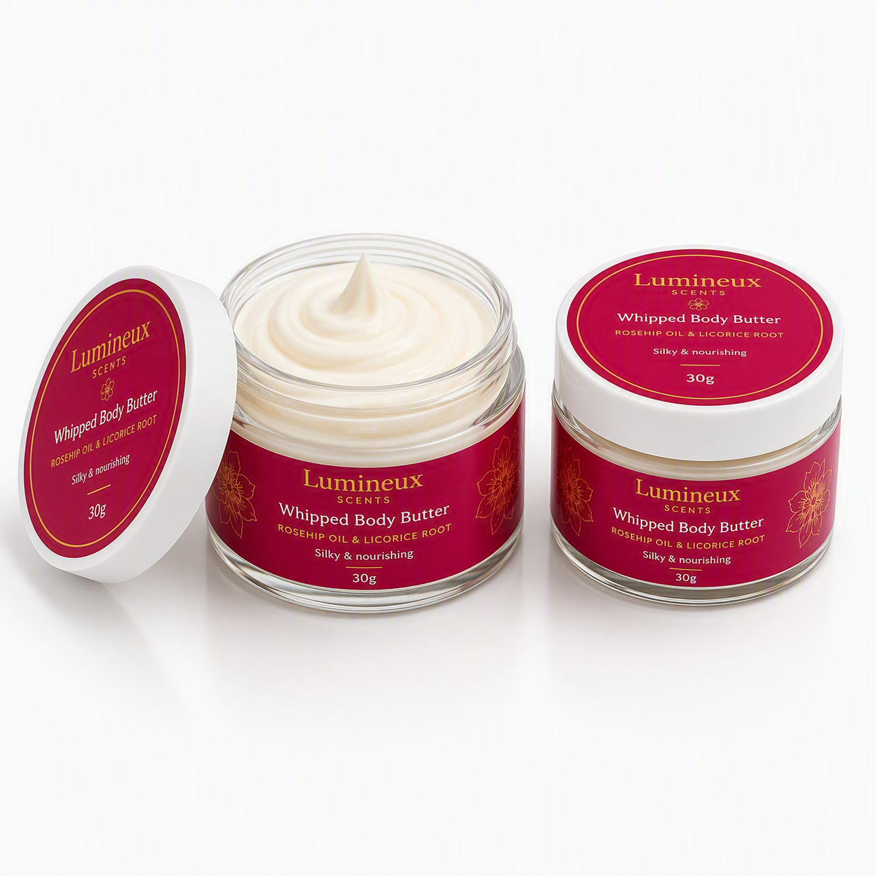 Shea Body Butter with Vitamin C & Niacinamide | Winter Dry Skin | Lumineux Scents